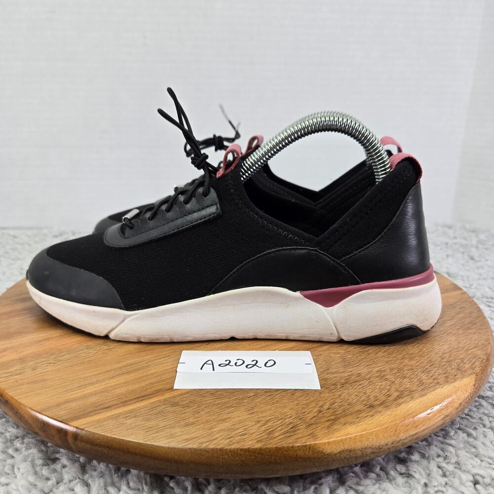 Cole Haan Women 7.5B Grand Sport Black Stitchlite Knit Casual Lifestyle Sneaker